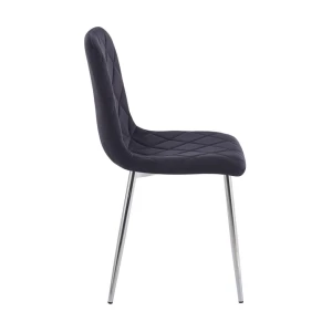 Krzesło velvet - Riviera 100 czarne Furnitex 3