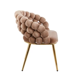 Krzesło velvet - Riviera 24 cappuccino Furnitex 3