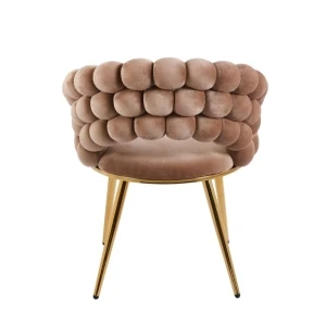 Krzesło velvet - Riviera 24 cappuccino Furnitex 4