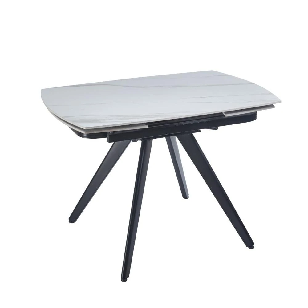 Stół rozkładany (biały marmur) 120(180)x80 Furnitex