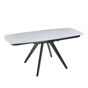 Stół rozkładany (biały marmur) 120(180)x80 Furnitex 2