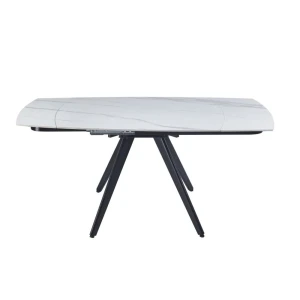 Stół rozkładany (biały marmur) 120(180)x80 Furnitex 3