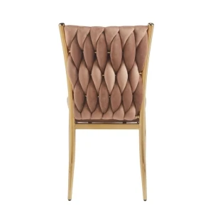Krzesło velvet - Riviera 24 cappuccino Furnitex 3