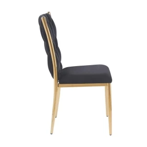 Krzesło velvet - Riviera 100 czarne Furnitex 2
