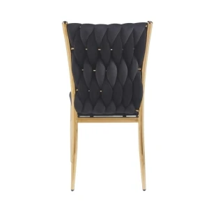 Krzesło velvet - Riviera 100 czarne Furnitex 4