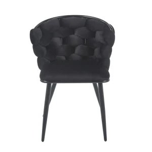 Krzesło velvet - Riviera 100 czarne Furnitex 2