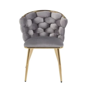 Krzesło velvet (szare) Furnitex 2