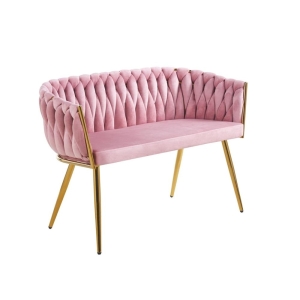 Sofa velvet (różowa)