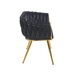 Sofa velvet - Riviera 100 czarna Furnitex 3