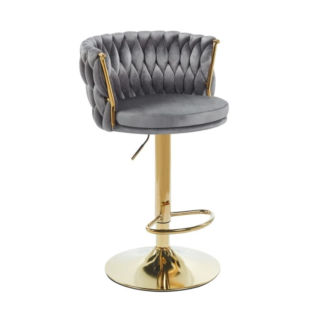 Hoker velvet - Riviera 91 szary Furnitex
