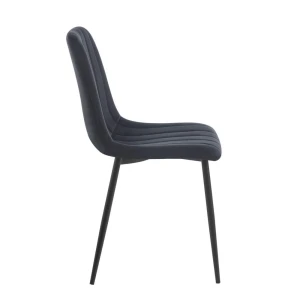 Krzesło velvet - Riviera 100 czarne Furnitex 3