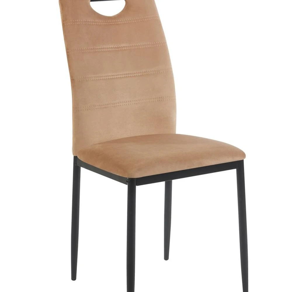 Krzesło velvet - Riviera 24 cappuccino Furnitex