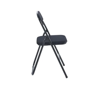 Krzesło składane velvet - Riviera 100 czarne Furnitex 3