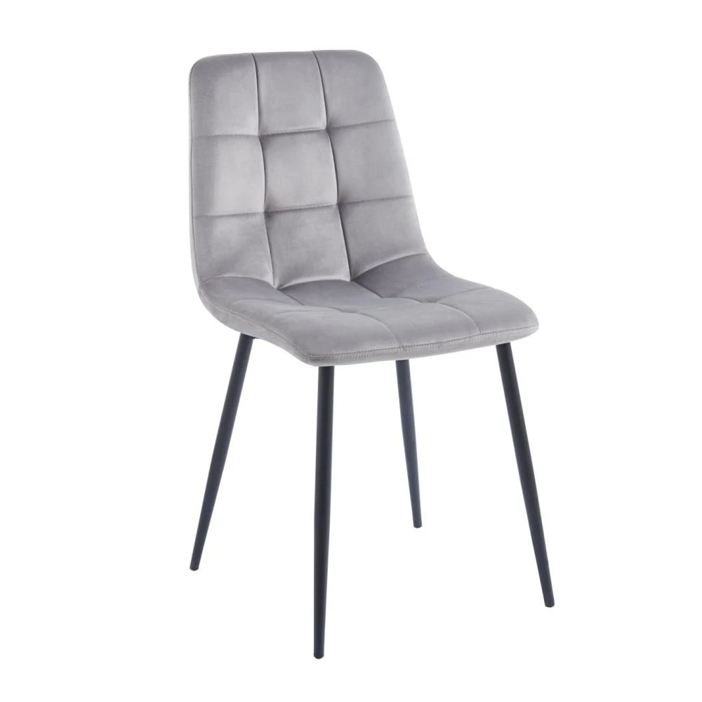 Krzesło velvet - Riviera 91 szare Furnitex