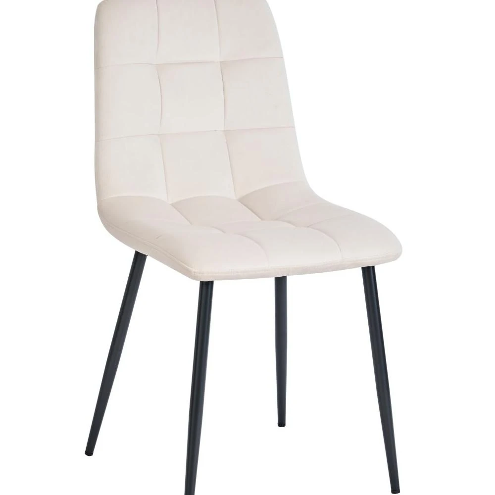 Krzesło velvet - Riviera 06 beżowe Furnitex