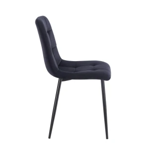Krzesło velvet - Riviera 100 czarne Furnitex 3