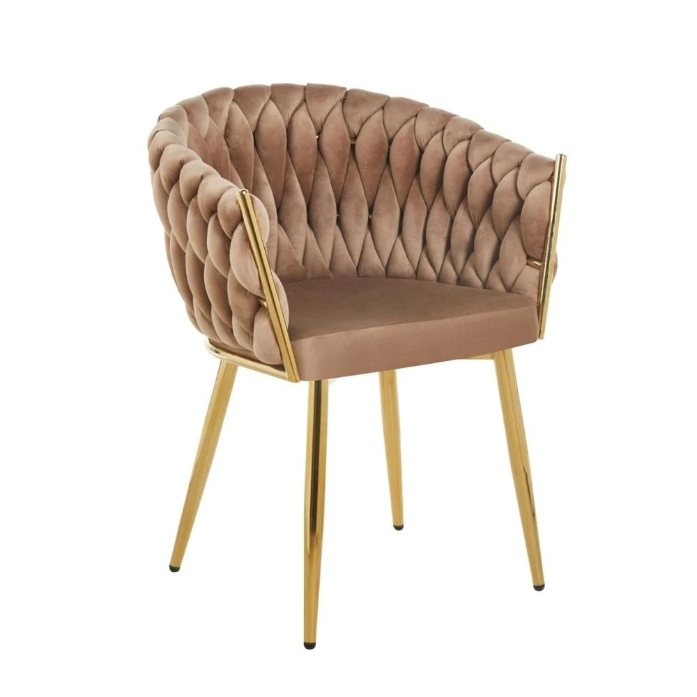 Krzesło velvet - Riviera 24 cappuccino Furnitex