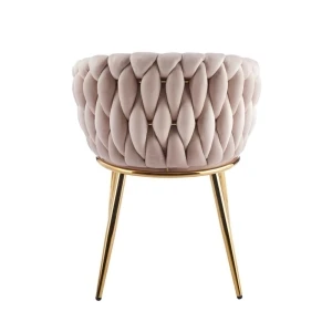 Krzesło velvet - Riviera 06 beżowe Furnitex 2