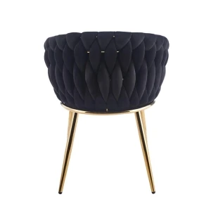 Krzesło velvet - Riviera 100 czarne Furnitex 2