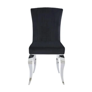 Krzesło velvet - Riviera 100 czarne Furnitex 2