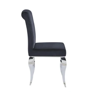 Krzesło velvet - Riviera 100 czarne Furnitex 3