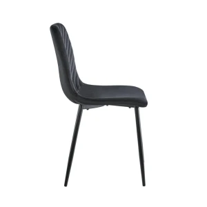 Krzesło velvet - Riviera 100 czarne Furnitex 3