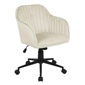 Fotel obrotowy velvet (beżowy) Furnitex 1