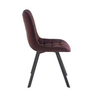 Krzesło velvet - Riviera 28 brązowe Furnitex 4
