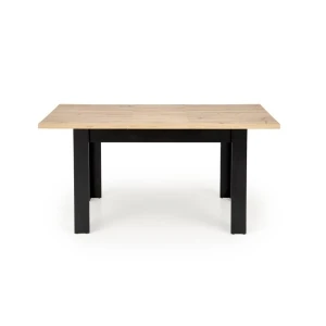 BAGIO stół rozkładany 120-160/80 cm dąb artisan/czarny Halmar 3