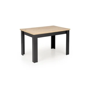 BAGIO stół rozkładany 120-160/80 cm dąb artisan/czarny Halmar 6