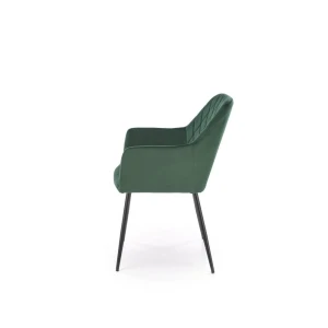 K558 krzesło ciemny zielony Halmar 4