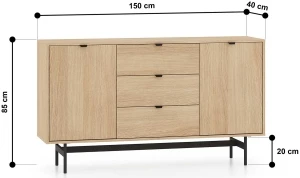 Pojemna komoda REYNOS 05 ML Meble 2