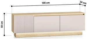 Szafka RTV HILLS 06 ML Meble 2
