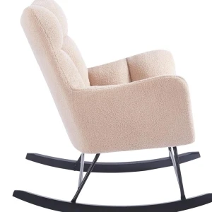 Fotel bujany Teddy - Quelle 05 beżowy Furnitex 2