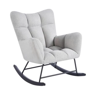 Fotel bujany Teddy - Quelle 83 szary Furnitex 1