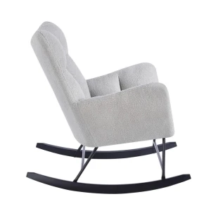 Fotel bujany Teddy - Quelle 83 szary Furnitex 2