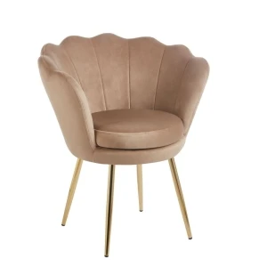 Fotel velvet (G) - Riviera 24 cappuccino Furnitex 1
