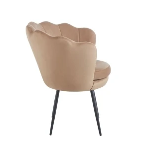 Fotel velvet (B) - Riviera 24 cappuccino Furnitex 3