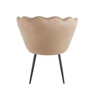 Fotel velvet (B) - Riviera 24 cappuccino Furnitex 4