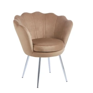 Fotel velvet (S) - Riviera 24 cappuccino Furnitex 1