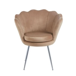 Fotel velvet (S) - Riviera 24 cappuccino Furnitex 2