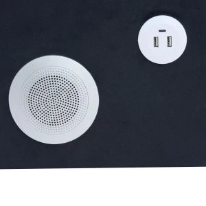 PRZEDSPRZEDAŻ -15% do 22.10 ! Szafka nocna SMART - velvet czarna Riviera 100 Furnitex 7