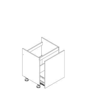 Dolna 1 szuflada zlew (TANDEMBOX TIP-ON) KAM 1
