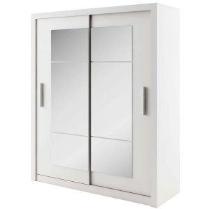 Szafa przesuwna z lustrem Idea ID-02 (biały)