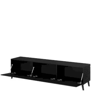 Szafka RTV 3K Nova (czarny mat) Cama Meble 2