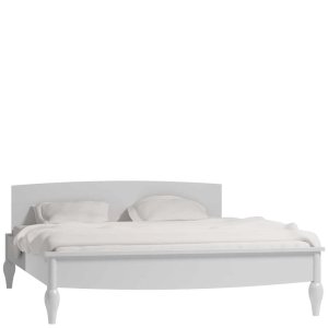 Łóżko białe do sypialni 160 ART16 Elizabeth