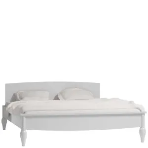 Łóżko białe do sypialni 160 ART16 Elizabeth Meble Gołąb 1
