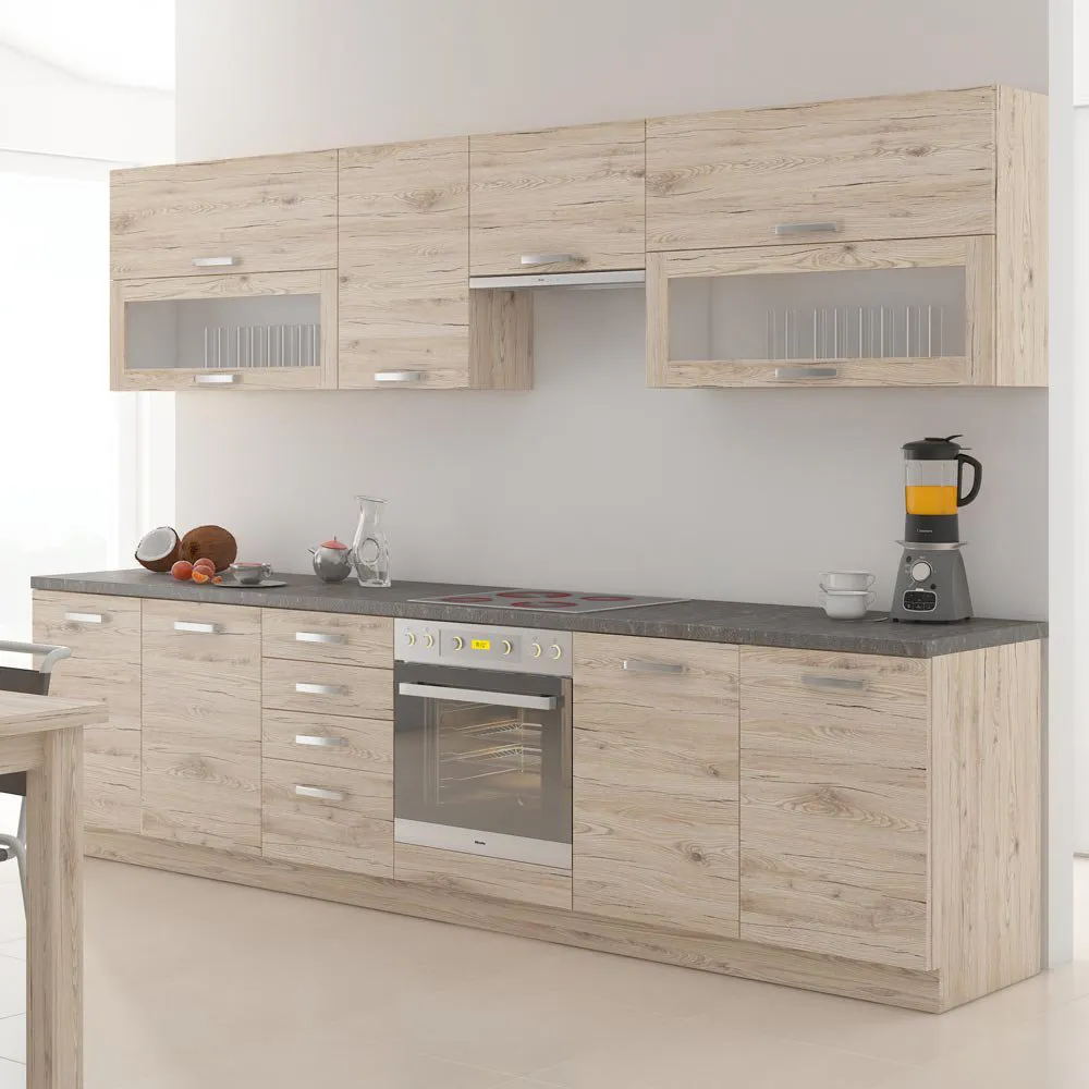 Zestaw mebli kuchennych Bordeaux 260 cm Stolarz Lempert