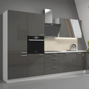 Zestaw mebli kuchennych Lara-Grey 240 cm