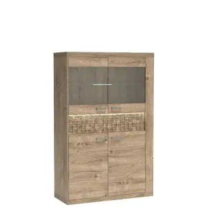 Witryna do salonu N-5 Natural Jarstol 1